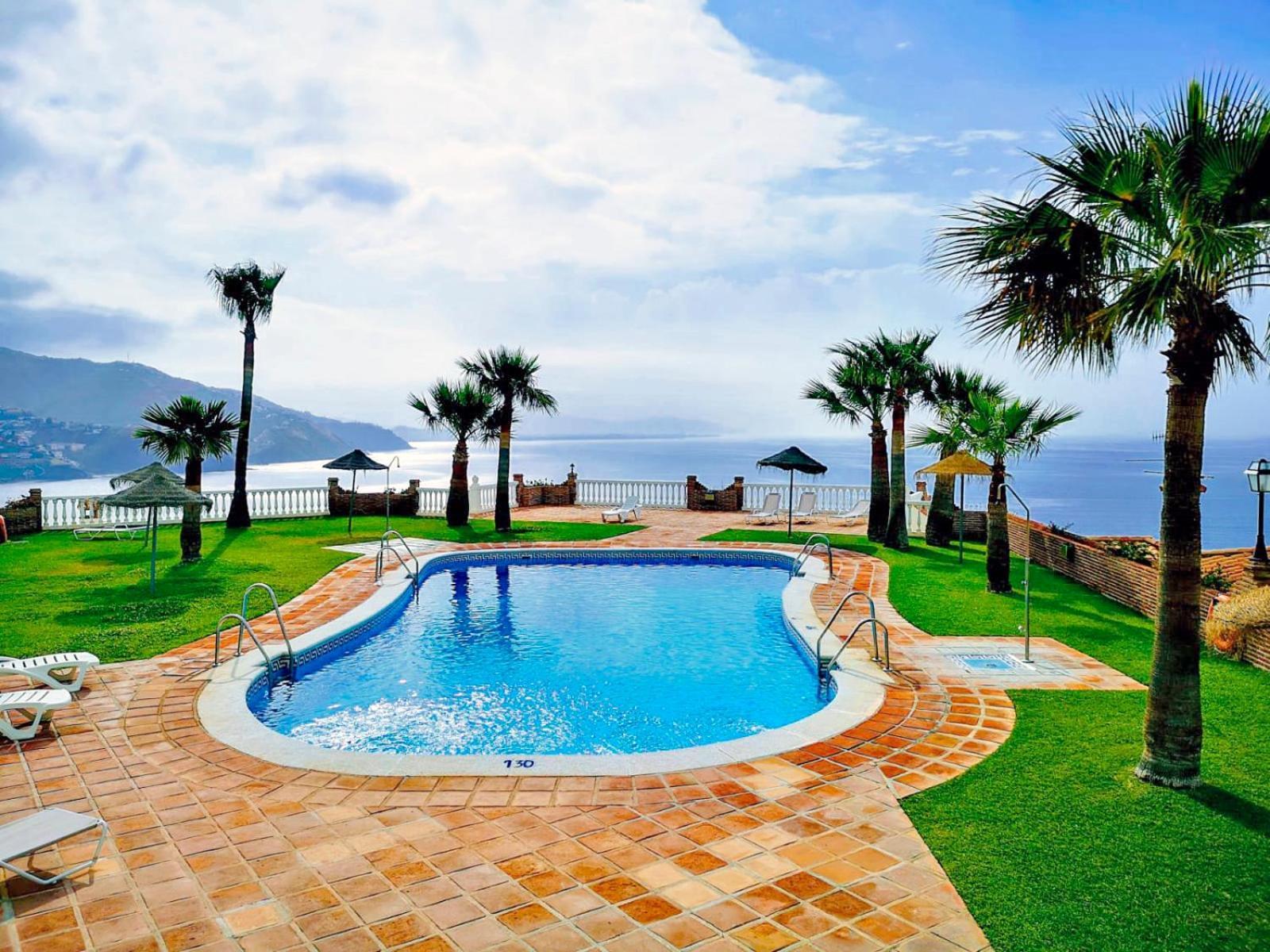 Villa Casa Acogedora Con Vistas Espectaculares - Cozy Seaview House - 24H Access - Private Parking à Almuñécar Extérieur photo